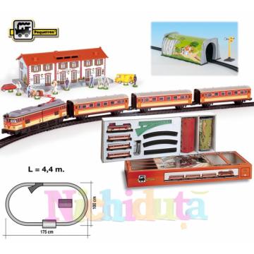 Trenulet electric calatori cu statie si - Pret | Preturi Trenulet electric calatori cu statie si