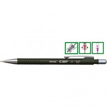 Creion mecanic, 0,7mm, con si accesorii metalice, PENAC C207 - corp bleumarin - Pret | Preturi Creion mecanic, 0,7mm, con si accesorii metalice, PENAC C207 - corp bleumarin