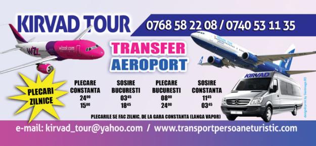 TRANSFER AEROPORT ZILNIC BANEASA-OTOPENI - Pret | Preturi TRANSFER AEROPORT ZILNIC BANEASA-OTOPENI