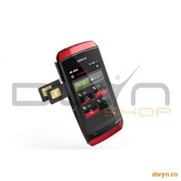 Nokia 305 asha Dual Sim Red - Pret | Preturi Nokia 305 asha Dual Sim Red
