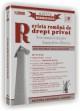 Revista Romana De Drept Privat (1/2009) - Pret | Preturi Revista Romana De Drept Privat (1/2009)