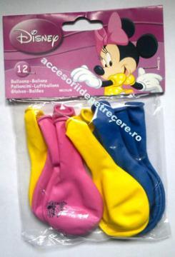 Set de 10 baloane imprimate MINNIE MOUSE - Pret | Preturi Set de 10 baloane imprimate MINNIE MOUSE