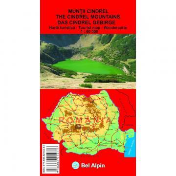 Harta turistica muntii Cindrel 1:60000 - Pret | Preturi Harta turistica muntii Cindrel 1:60000