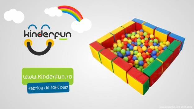 Piscina din burete cu Bile _ Producator Kinderfun Soft Play - Pret | Preturi Piscina din burete cu Bile _ Producator Kinderfun Soft Play