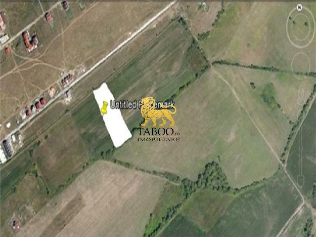 Teren extravilan de vanzare 5800 mp zona Calea Cisnadiei - Pret | Preturi Teren extravilan de vanzare 5800 mp zona Calea Cisnadiei