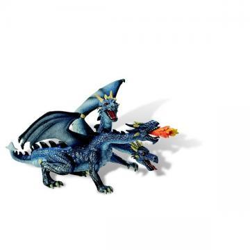 Figurina Dragon albastru cu 3 capete Bullyland - Pret | Preturi Figurina Dragon albastru cu 3 capete Bullyland