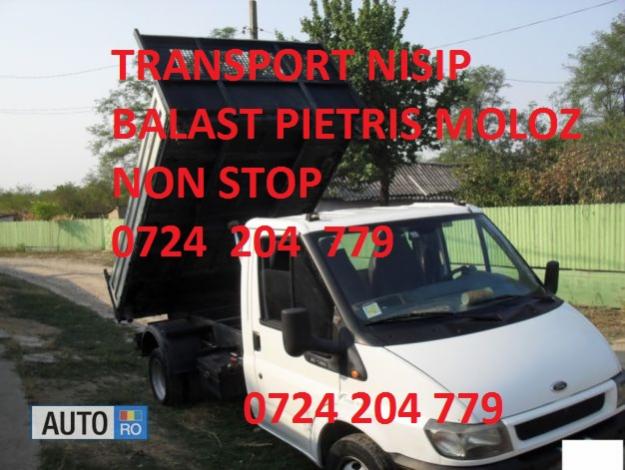 transport nisip balast piatra agregate moloz NON-STOP - Pret | Preturi transport nisip balast piatra agregate moloz NON-STOP