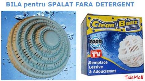 CLEAN BALLZ - Bila pentru spalare fara detergent - Pret | Preturi CLEAN BALLZ - Bila pentru spalare fara detergent