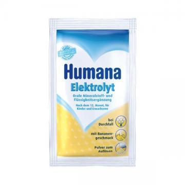 Humana Elektrolyt Banane Cutie cu 6folii *2plicuri *6.25gr - Pret | Preturi Humana Elektrolyt Banane Cutie cu 6folii *2plicuri *6.25gr