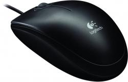 M100 Optical Corded Mouse (Black), Full-Size, Ambidextrous Shape, USB, - Pret | Preturi M100 Optical Corded Mouse (Black), Full-Size, Ambidextrous Shape, USB,