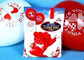 Baloane latex 28cm inscriptionate I LOVE YOU Set 15 buc - Pret | Preturi Baloane latex 28cm inscriptionate I LOVE YOU Set 15 buc