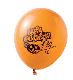 Baloane latex 30cm imprimate HAPPY HALLOWEEN Party - Pret | Preturi Baloane latex 30cm imprimate HAPPY HALLOWEEN Party