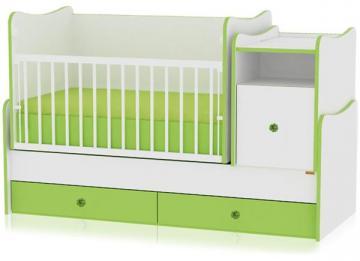 Mobilier transformabil 3 in 1 Trend Plus White / Green - Pret | Preturi Mobilier transformabil 3 in 1 Trend Plus White / Green