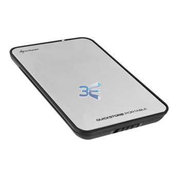 Sharkoon QuickStore Portable 2.5" USB 3.0, Argintiu - Pret | Preturi Sharkoon QuickStore Portable 2.5" USB 3.0, Argintiu