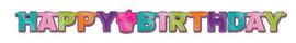 Banner decorativ prismatic HAPPY BIRTHDAY 2.1metri - Pret | Preturi Banner decorativ prismatic HAPPY BIRTHDAY 2.1metri