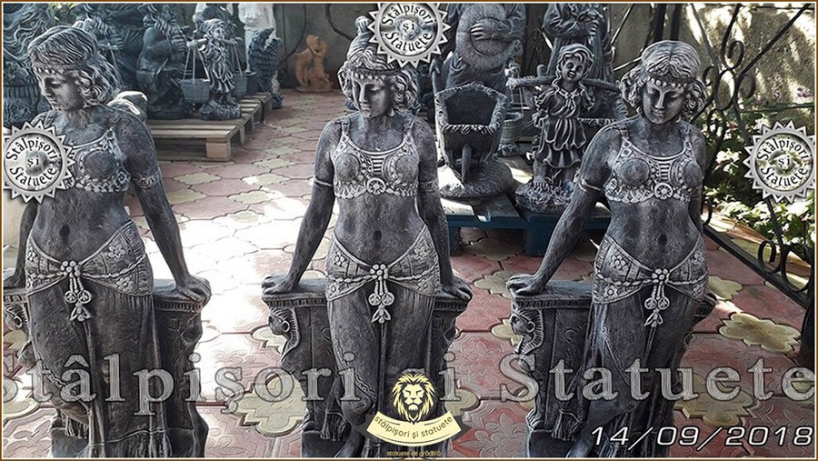 Statueta Mata Hari din beton model S28. - Pret | Preturi Statueta Mata Hari din beton model S28.