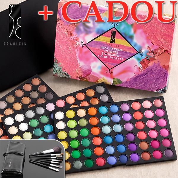 Trusa Machiaj Farduri Make-up Profesionala 180 culori Fraulein + CADOU Set 7 Pensule - Pret | Preturi Trusa Machiaj Farduri Make-up Profesionala 180 culori Fraulein + CADOU Set 7 Pensule