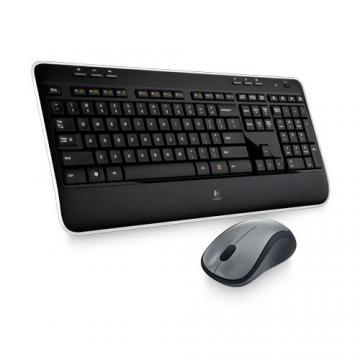 Kit Tastatura + Mouse Logitech Cordless Desktop MK520, Negru - Pret | Preturi Kit Tastatura + Mouse Logitech Cordless Desktop MK520, Negru
