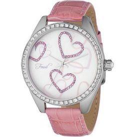 Ceas FOSSIL Oversize Hearts PINK - Pret | Preturi Ceas FOSSIL Oversize Hearts PINK