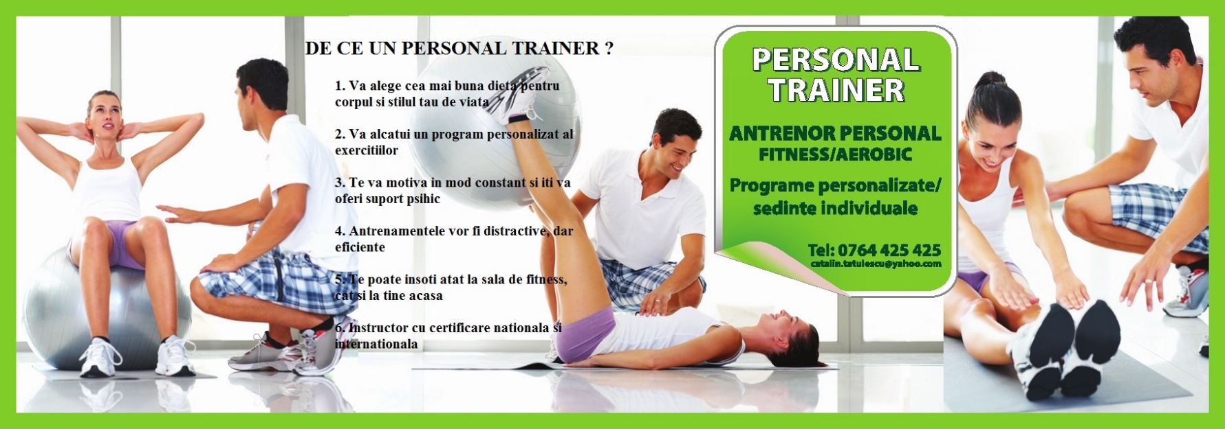 Instructor fitness - Personal Trainer - Pret | Preturi Instructor fitness - Personal Trainer