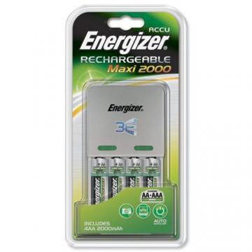 Incarcator Energizer cu 4 acumulatori 2000 mAH - Pret | Preturi Incarcator Energizer cu 4 acumulatori 2000 mAH