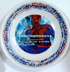 Farfurie adanca melamina 22.5cm SPIDERMAN - Pret | Preturi Farfurie adanca melamina 22.5cm SPIDERMAN