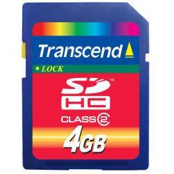 Card memorie TRANSCEND Secure Digital 4GB SDHC Class2 - Pret | Preturi Card memorie TRANSCEND Secure Digital 4GB SDHC Class2