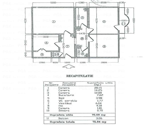 Vanzare apartament 3 camere zona Doamna Ghica - Pret | Preturi Vanzare apartament 3 camere zona Doamna Ghica