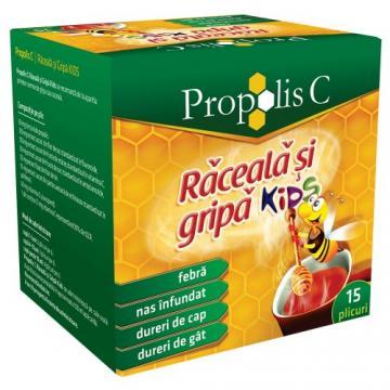 Fiterman Propolis C Raceala si Gripa Kids *15dz - Pret | Preturi Fiterman Propolis C Raceala si Gripa Kids *15dz