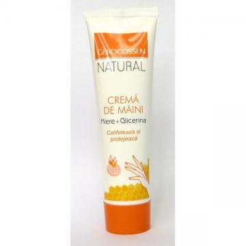 Gerocossen Natural Crema de Maini cu Miere si Glicerina 100ml - Pret | Preturi Gerocossen Natural Crema de Maini cu Miere si Glicerina 100ml