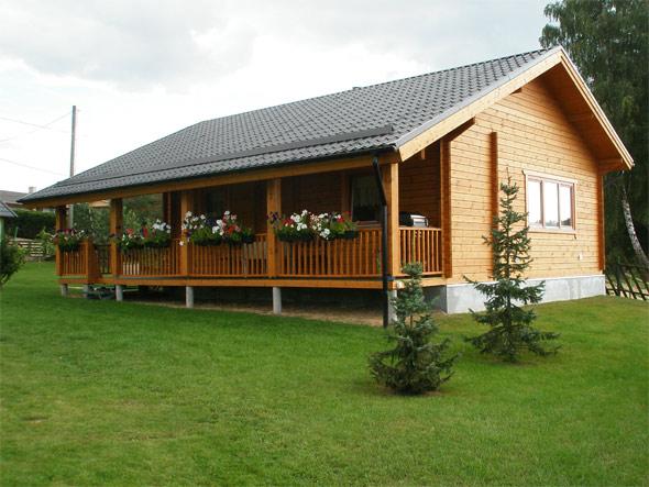 Casa de lemn Elisabeta 10x6m - Pret | Preturi Casa de lemn Elisabeta 10x6m