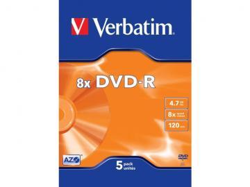 VERBATIM DVD-R 8x, 4.7GB, video case (43194) - Pret | Preturi VERBATIM DVD-R 8x, 4.7GB, video case (43194)