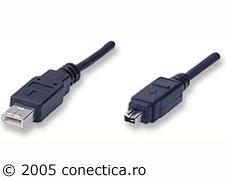 Cablu FireWire 4 - 6, 1.8 m - Pret | Preturi Cablu FireWire 4 - 6, 1.8 m